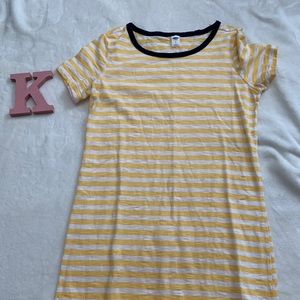 Old Navy Striped T-Shirt Dress